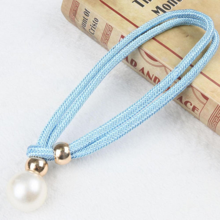 Lystrande Elegant 2-delars Set Perl Gardinsnod