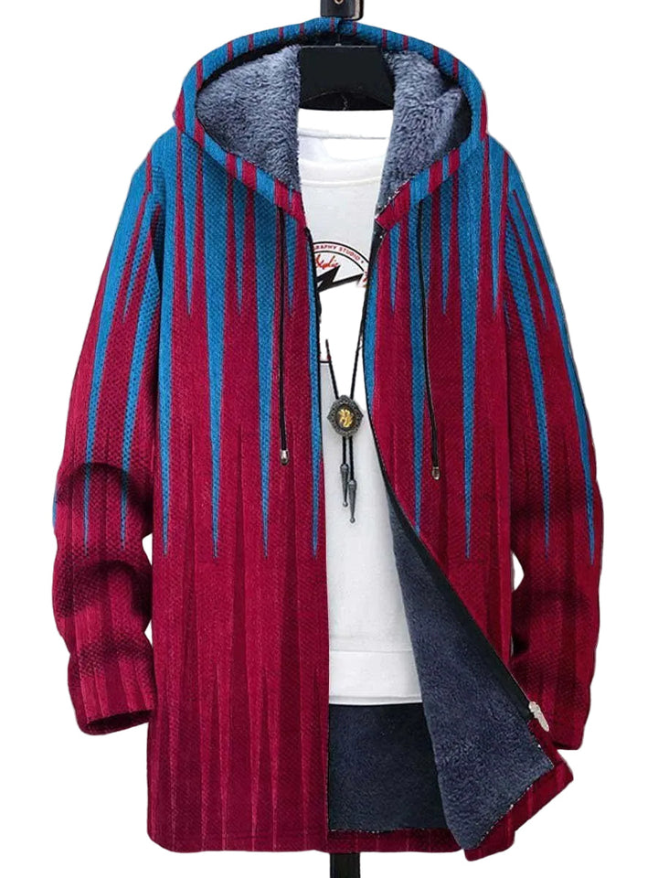 Retro Colorblock Väst för Män