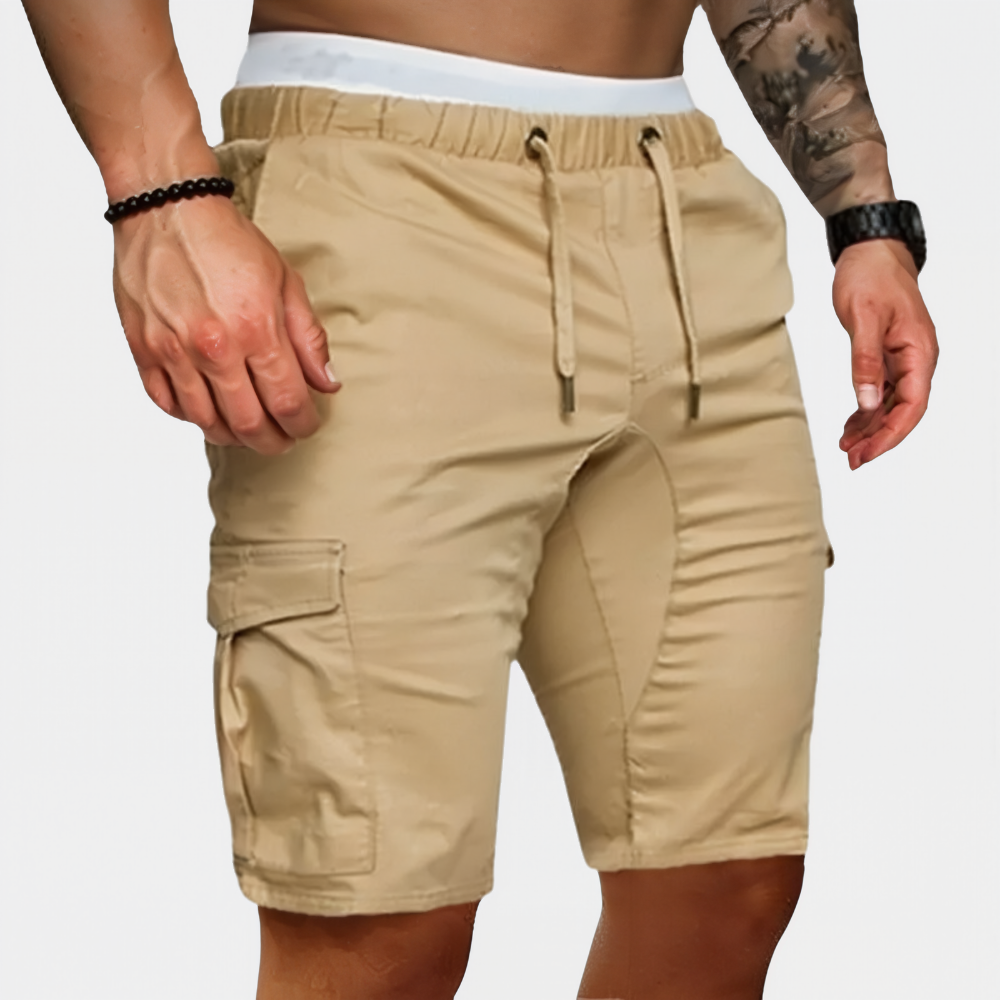 Sportiga Fitness Strandshorts för Män