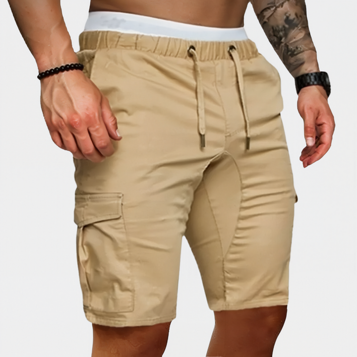 Sportiga Fitness Strandshorts för Män