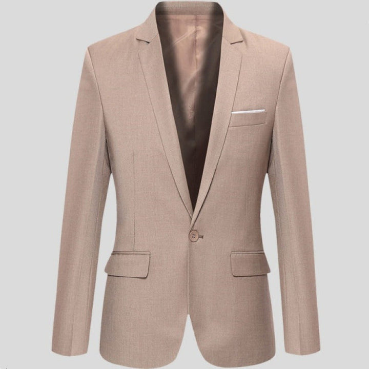 Stilren Slim Fit Kostym för Män