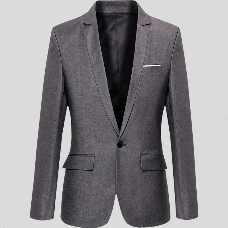 Stilren Slim Fit Kostym för Män