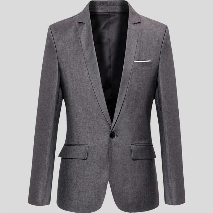 Stilren Slim Fit Kostym för Män