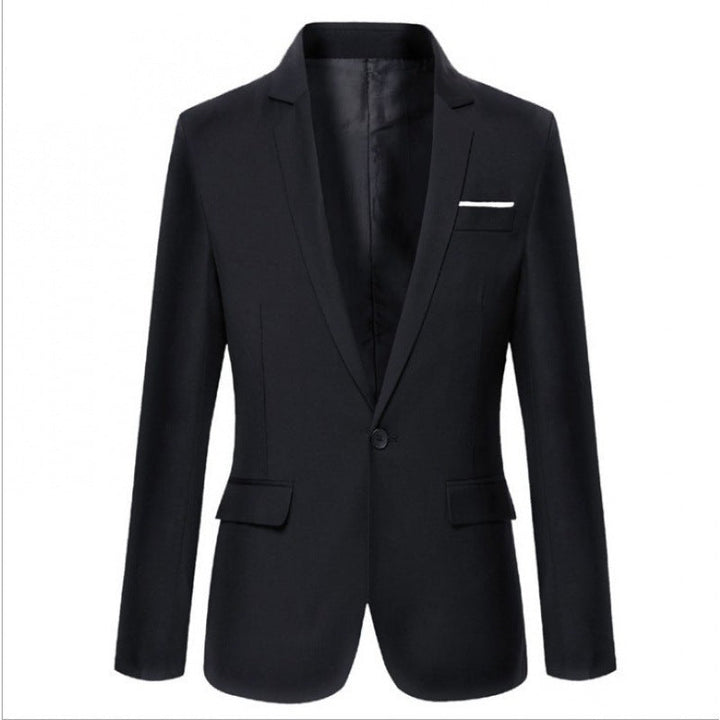 Stilren Slim Fit Kostym för Män
