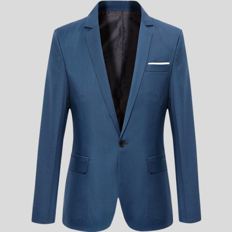 Stilren Slim Fit Kostym för Män