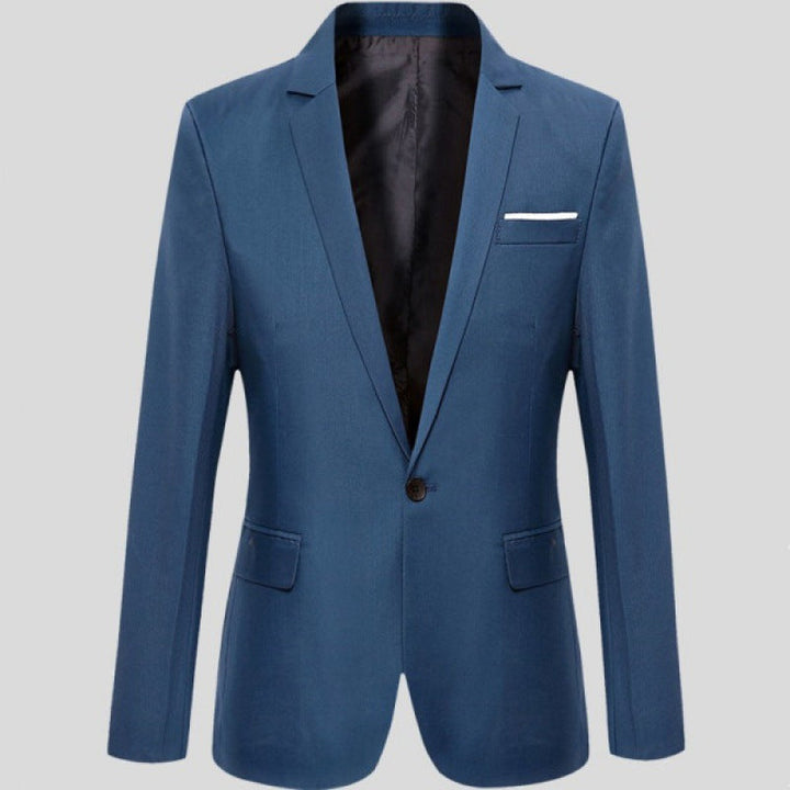 Stilren Slim Fit Kostym för Män