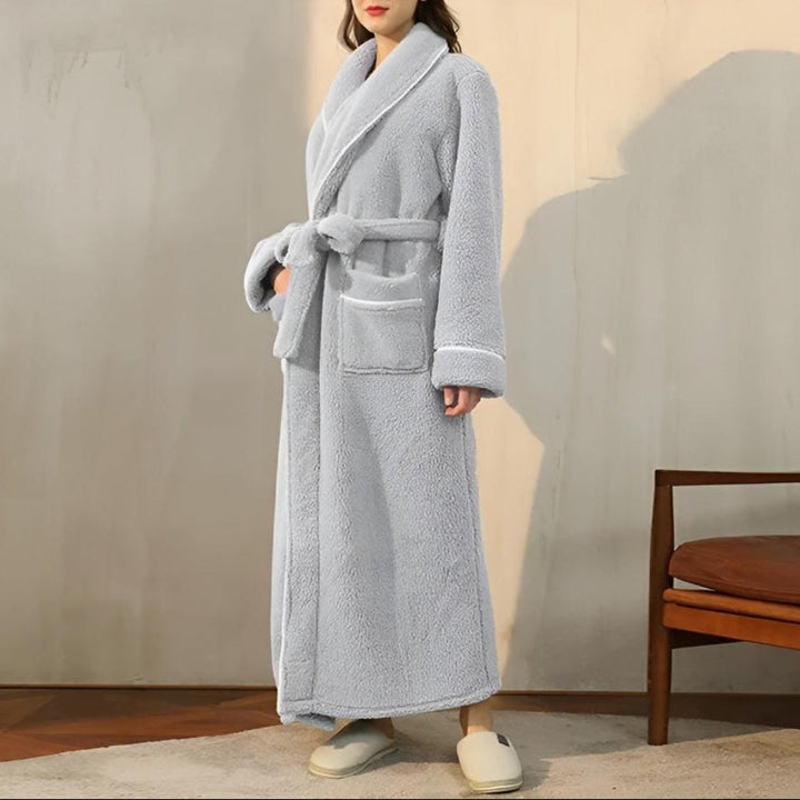 Luxe Fleece Värme Komfort Badrock