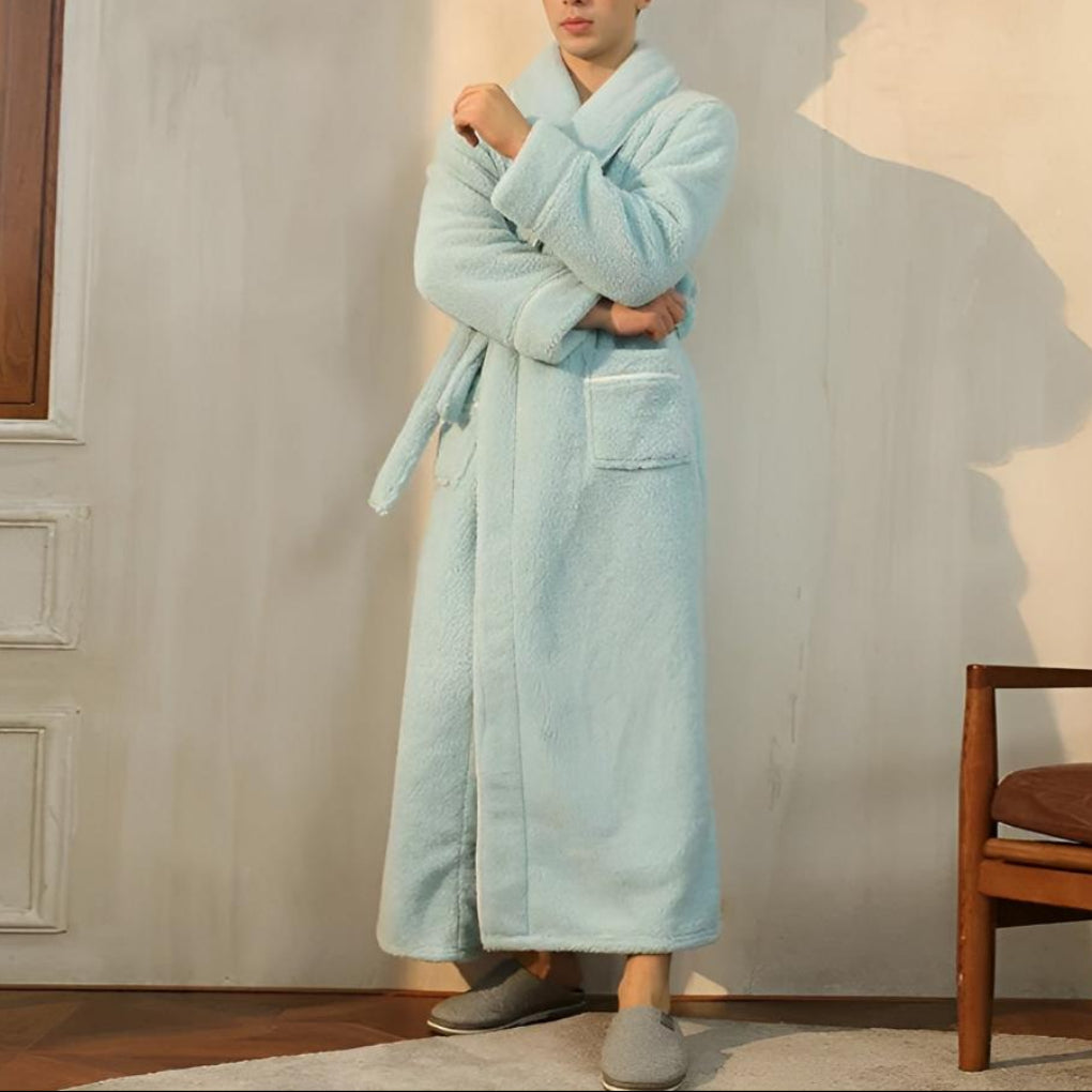 Luxe Fleece Värme Komfort Badrock