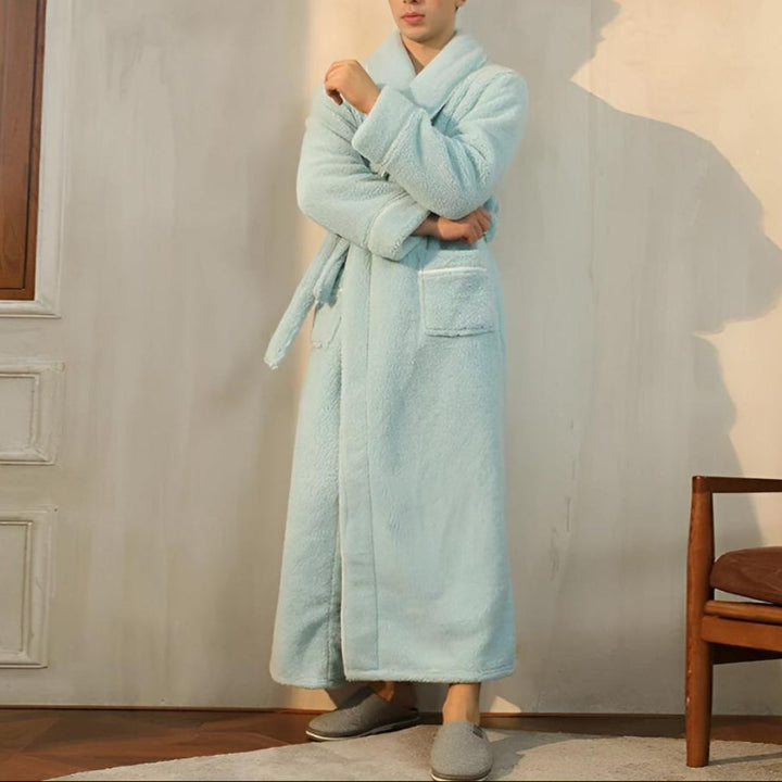 Luxe Fleece Värme Komfort Badrock
