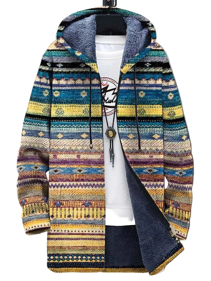 Retro Colorblock Väst för Män