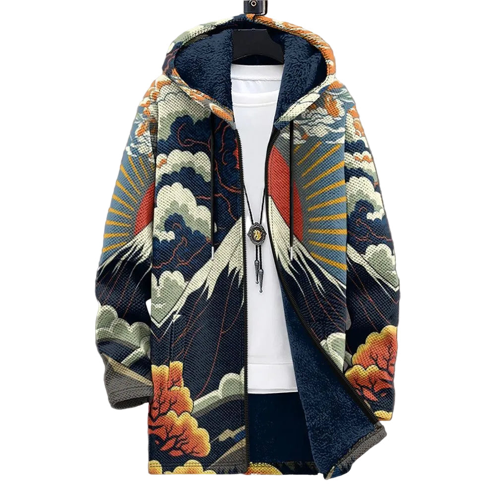 Retro Colorblock Väst för Män