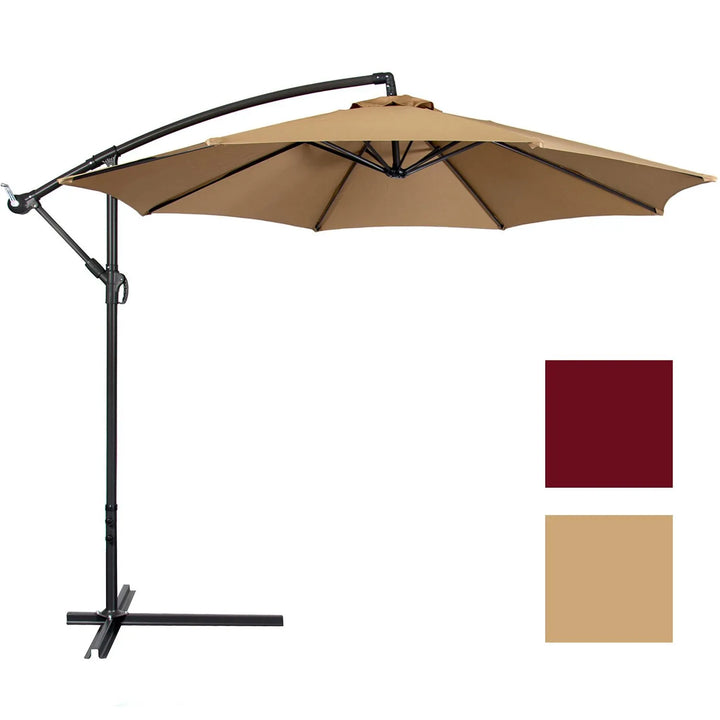 Modern Utomhus Solskydd Parasol med Lätt Vevsystem