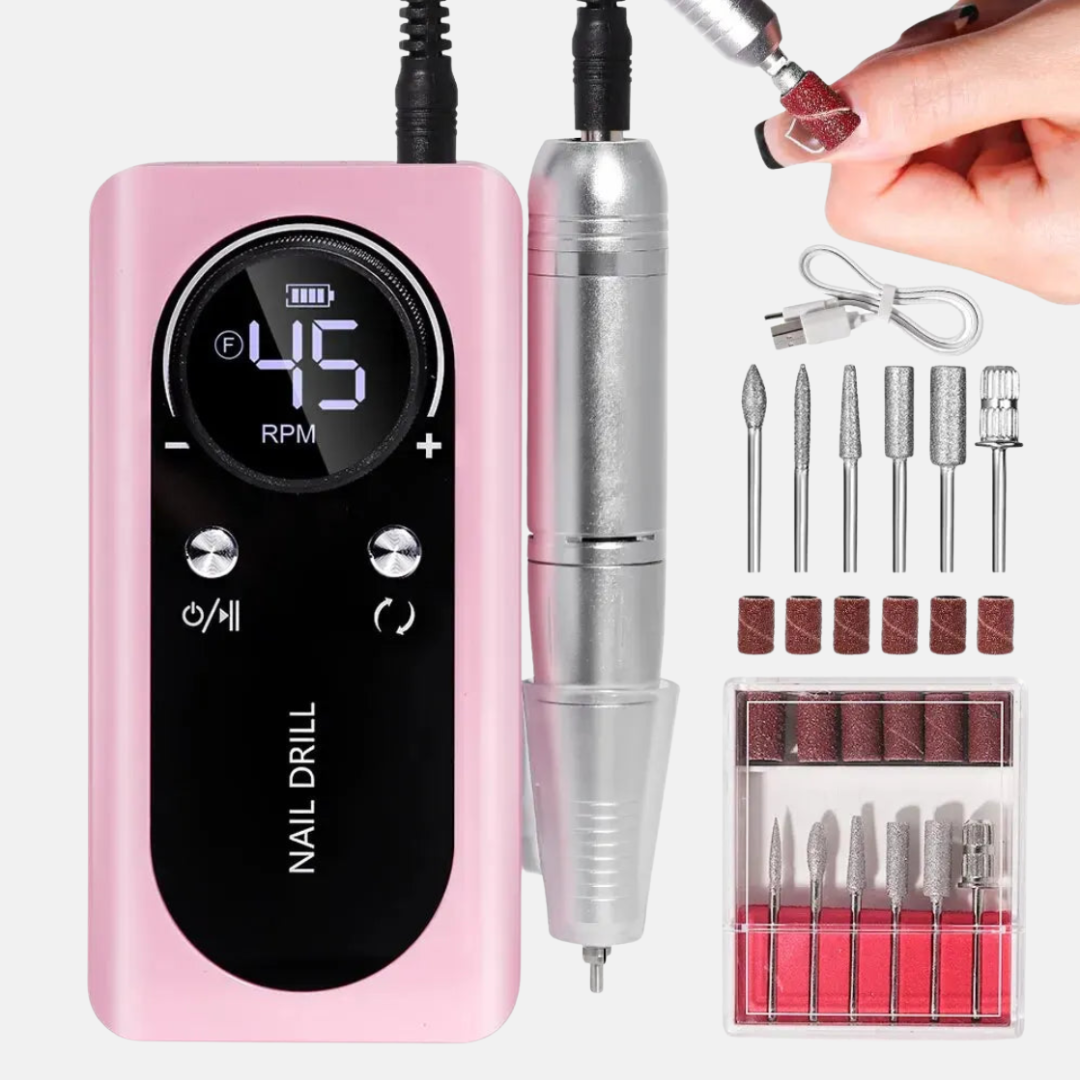 Rechargebar Elektrisk Nageldrill