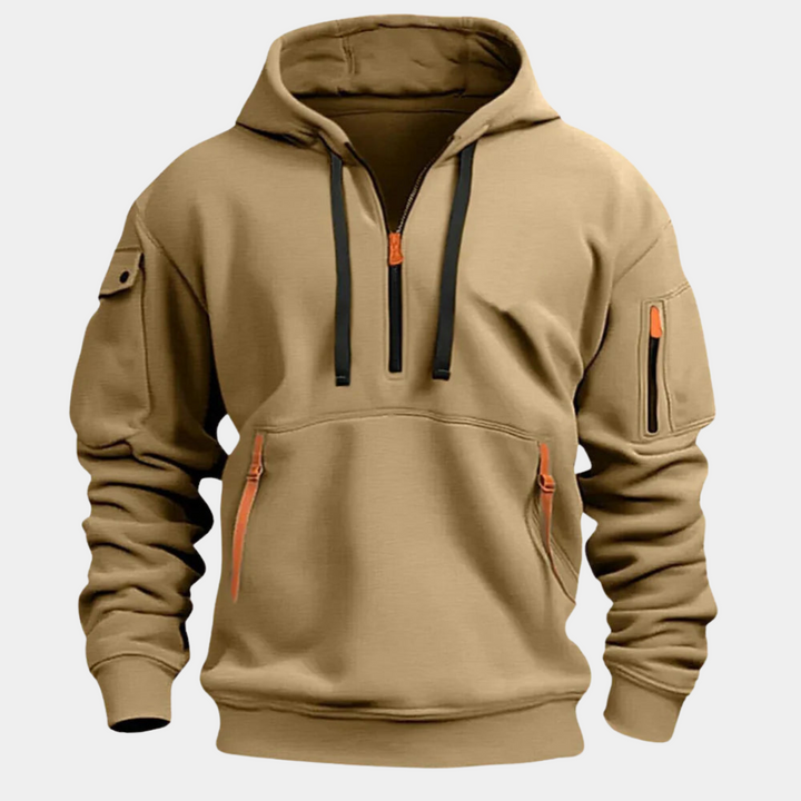 Hoodiejacka för män