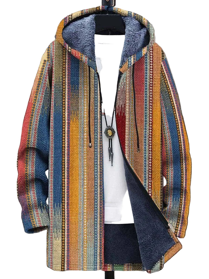Retro Colorblock Väst för Män