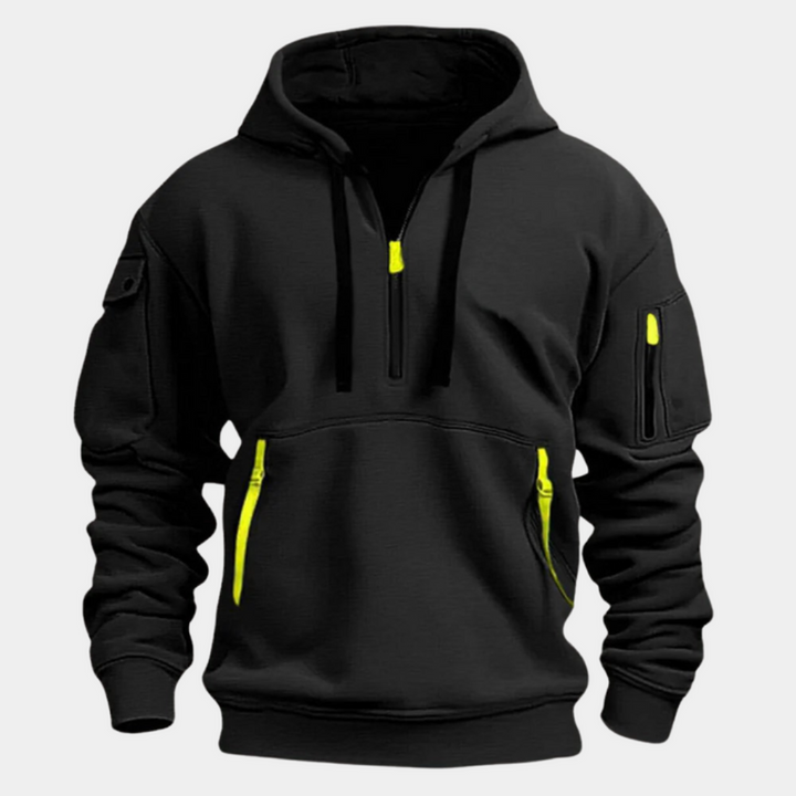Hoodiejacka för män