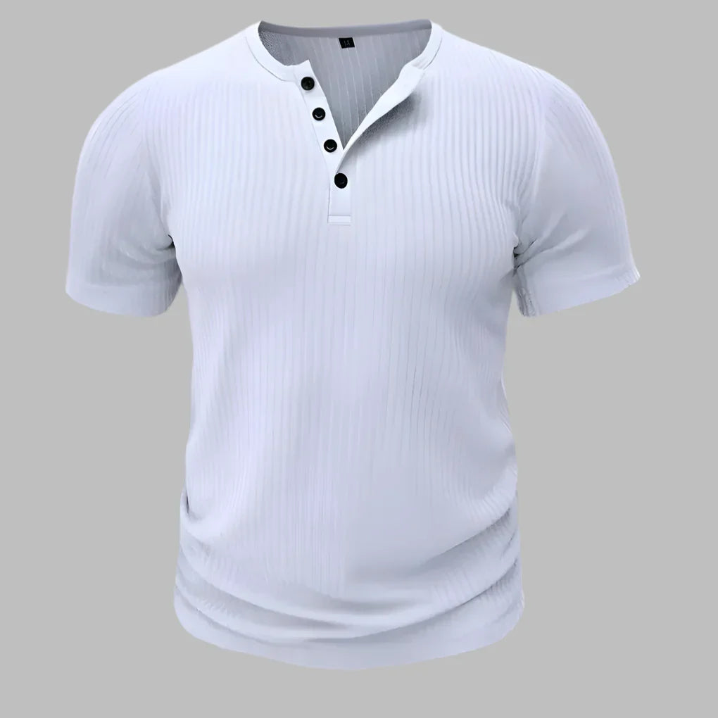 Herrars Muskel-passform T-shirt