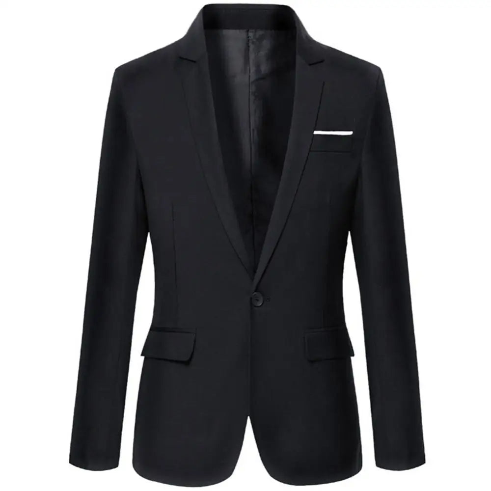 Slim Fit Business Blazer för Män