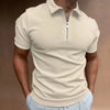 Modern Sophistication - Dragkedja Krage Polo för Män