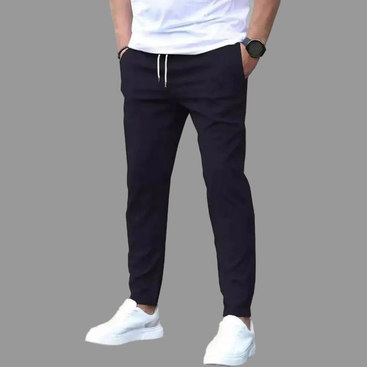 Sportiga Joggers med Fickor för Män