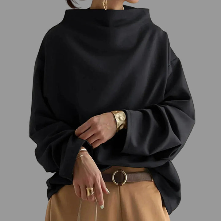 Minimalistisk Loose-Fit Top för Kvinnor