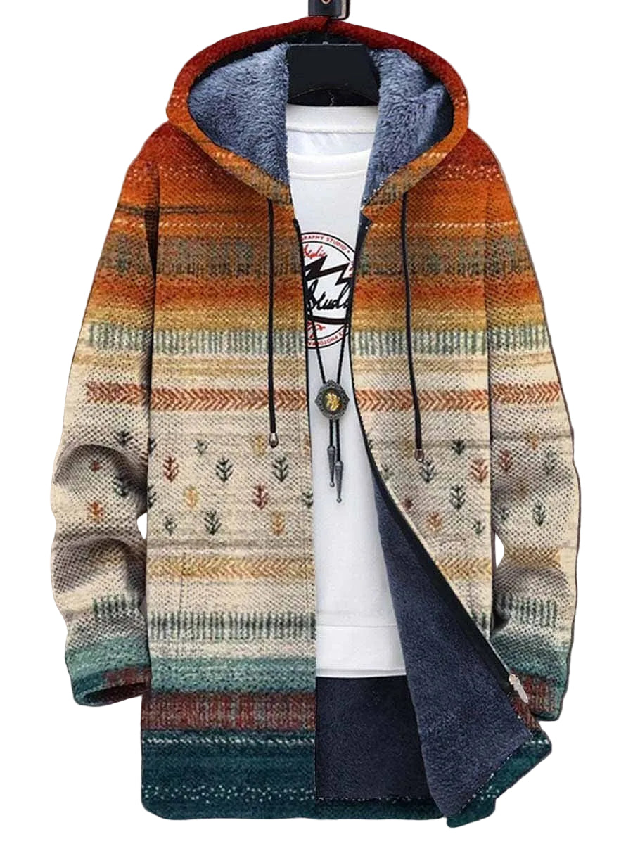 Retro Colorblock Väst för Män