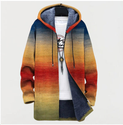 Retro Colorblock Väst för Män