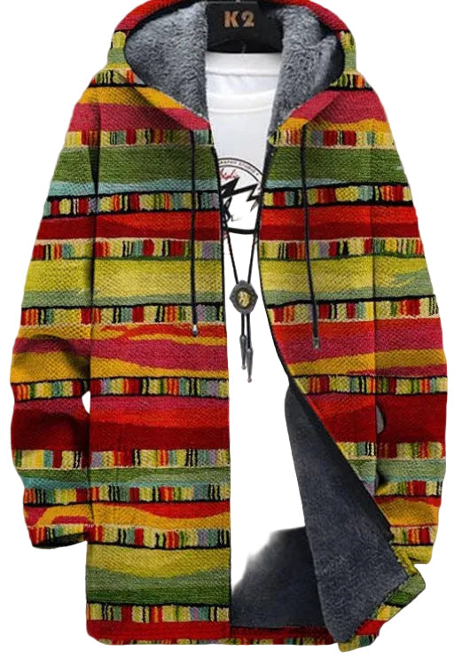 Retro Colorblock Väst för Män