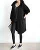 Klassisk huva trench coat för kvinnor