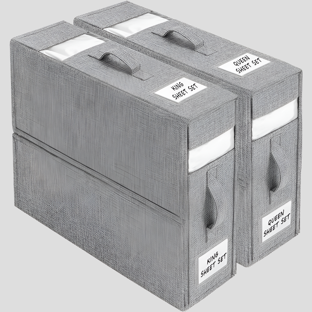 Fällbar Sänglakan Organisatör Box