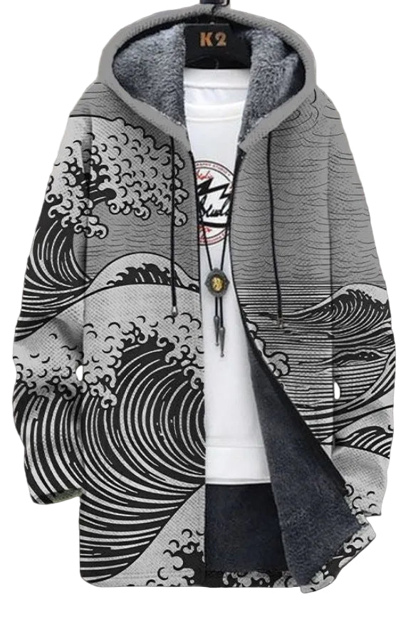 Retro Colorblock Väst för Män