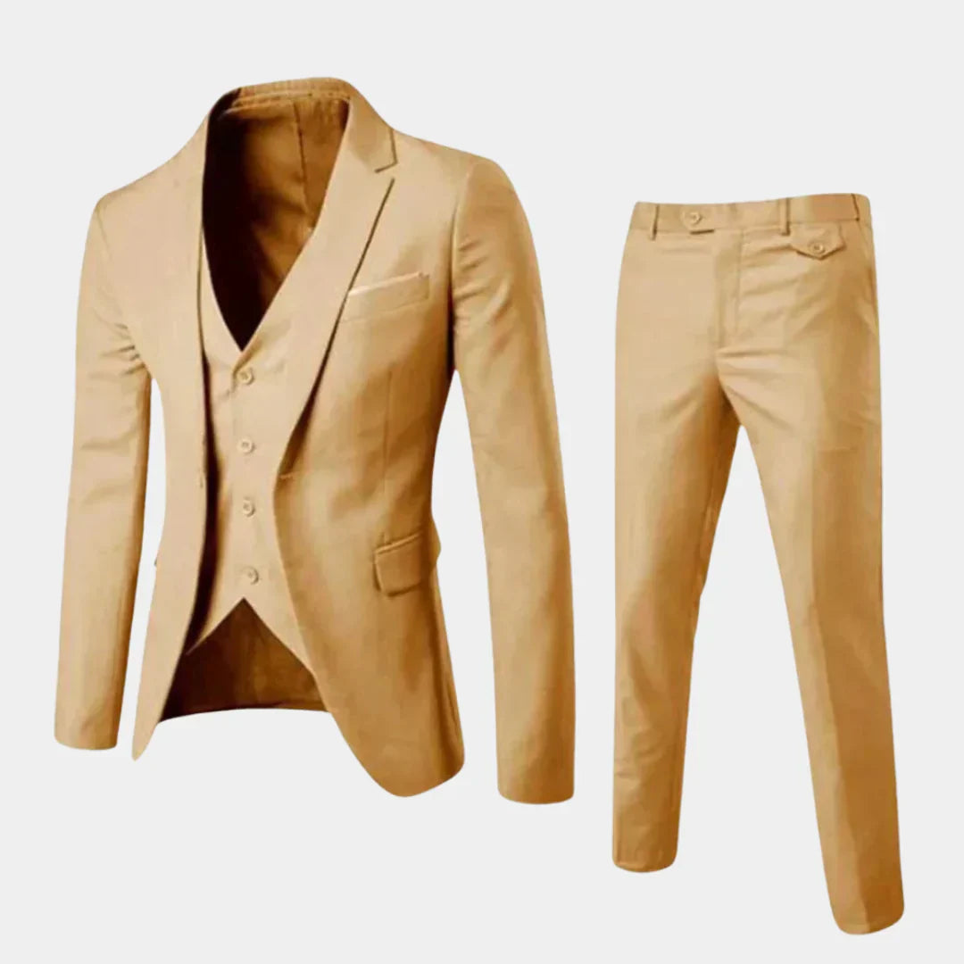 Elegant Manskostym med Blazer och Byxor