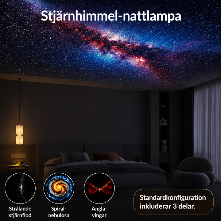 Nattlampa för sovrummet – sänglampa