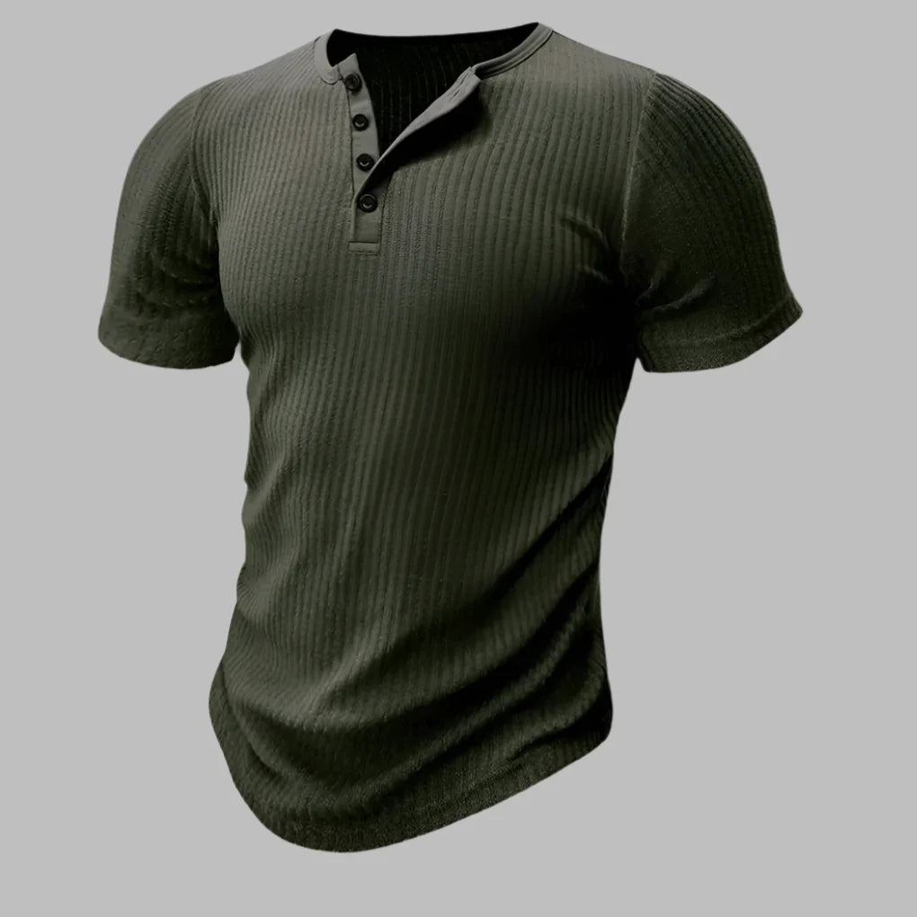 Herrars Muskel-passform T-shirt