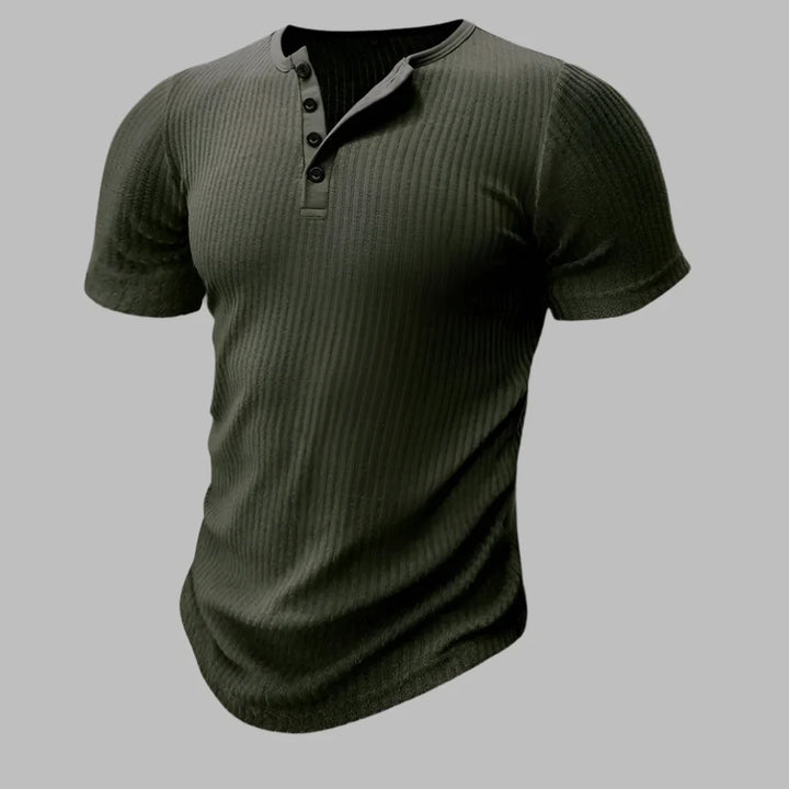 Herrars Muskel-passform T-shirt