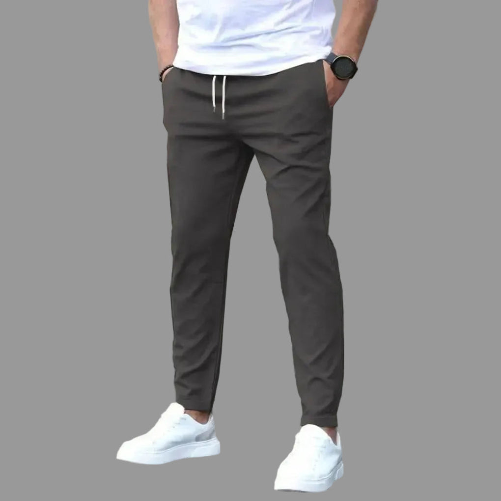 Sportiga Joggers med Fickor för Män