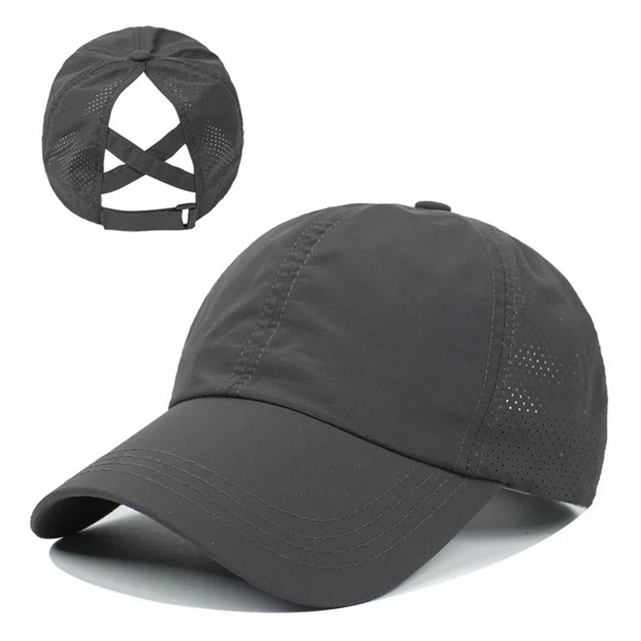 Andningsbar unisex mesh sport baseball cap med justerbar passform