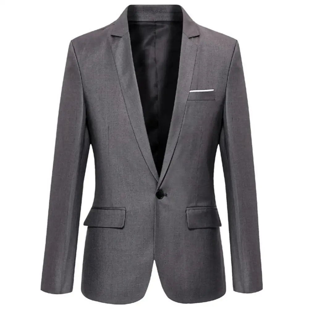 Slim Fit Business Blazer för Män