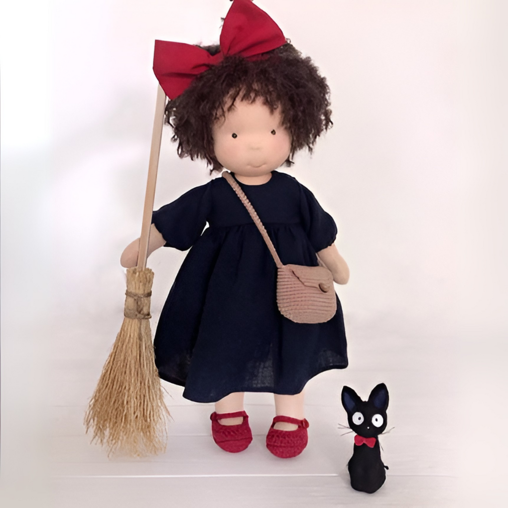 Handgjord Waldorf Kramdoll