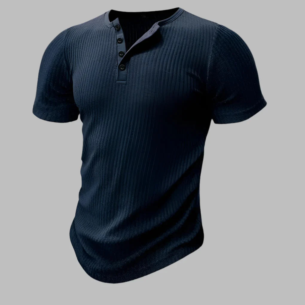 Herrars Muskel-passform T-shirt