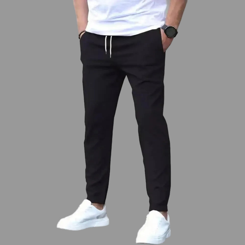 Sportiga Joggers med Fickor för Män