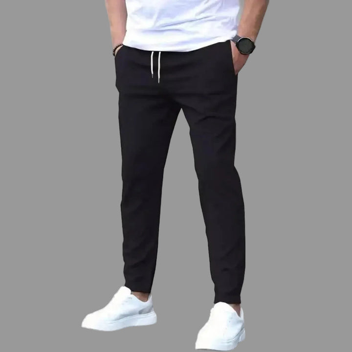 Sportiga Joggers med Fickor för Män