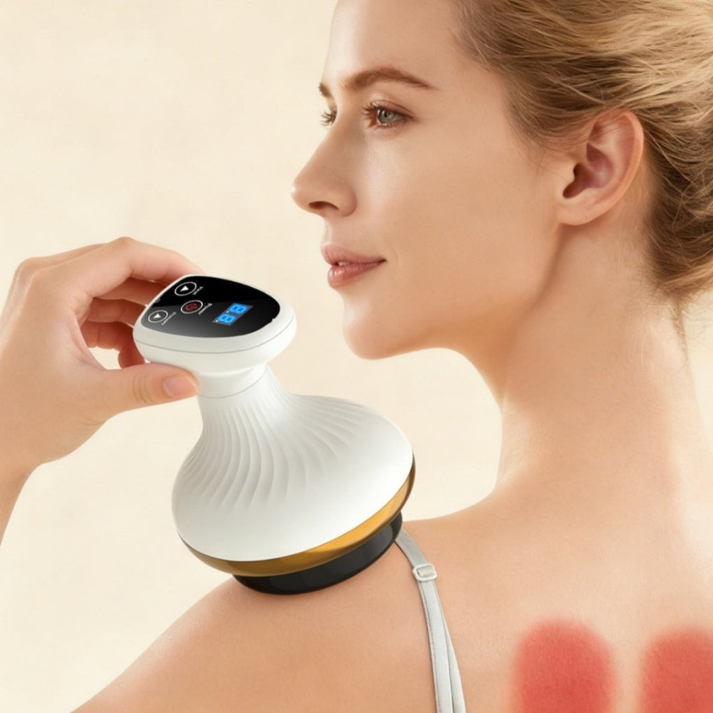 Electric Gua Sha Board Massager with Cupping – Rechargeable