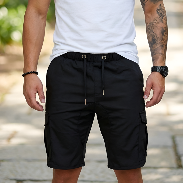 Sportiga Fitness Strandshorts för Män