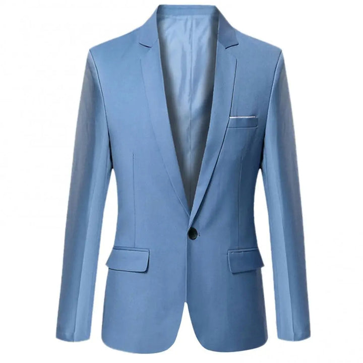 Slim Fit Business Blazer för Män