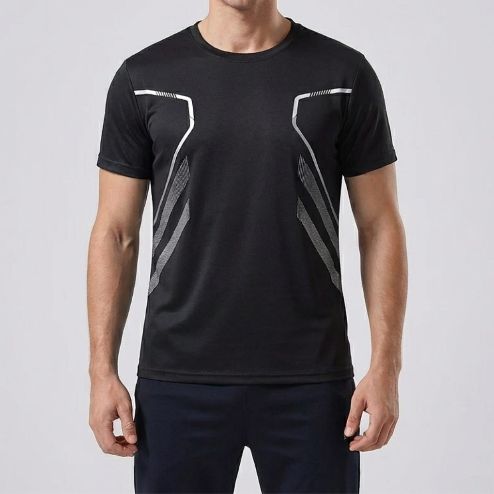 Andningsbar Prestanda T-shirt för Män