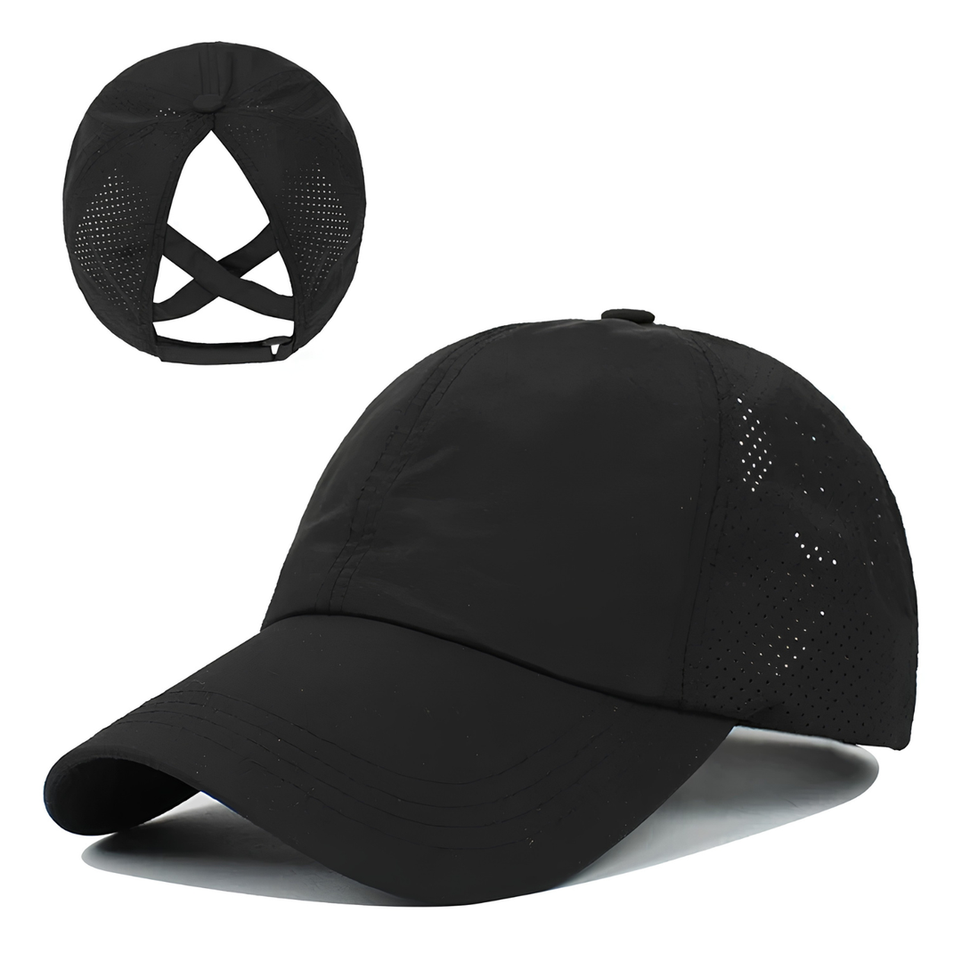Andningsbar unisex mesh sport baseball cap med justerbar passform