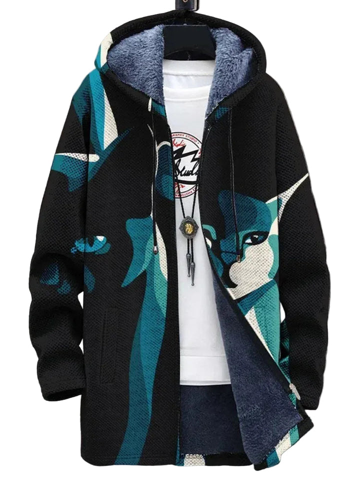 Retro Colorblock Väst för Män