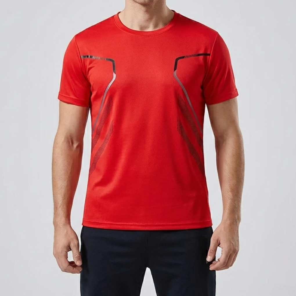Andningsbar Prestanda T-shirt för Män