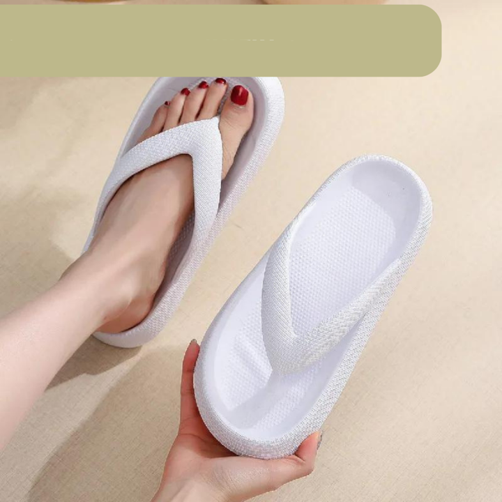 Ortopediska komfort flip-flops